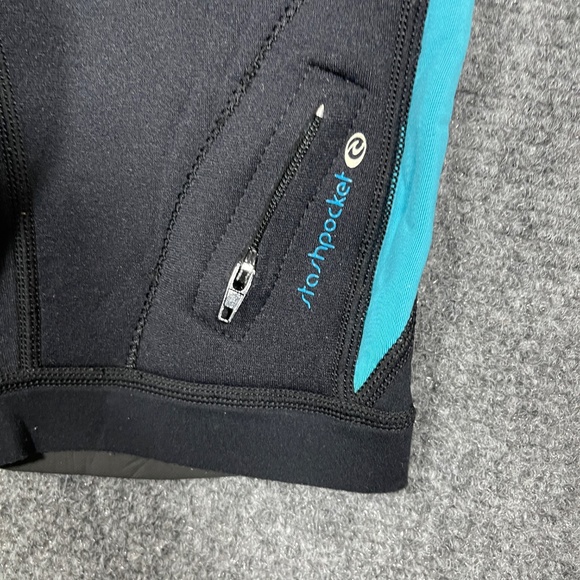 RIPCURL E3 Dawn Patrol Flatlock 2.2 Black Blue Shorty Wetsuit Size 8 Kids 0793 - Picture 3 of 9